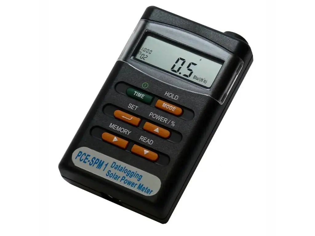 PCE Instruments PCE‑SPM 1 Solar Measuring Device Solar Cellz USA