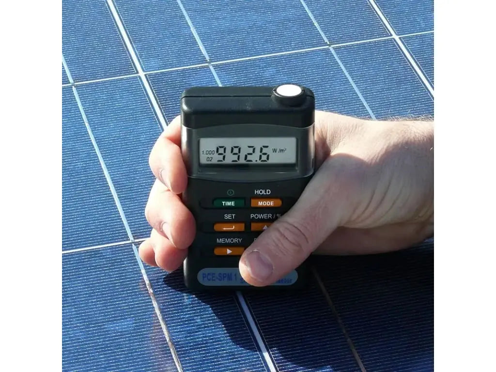 PCE Instruments PCE‑SPM 1 Solar Measuring Device Solar Cellz USA
