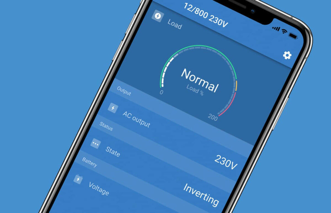 Victron Energy VE. Direct 800 VA NEMA GFCI Phoenix Pure Sine Wave Inverter.