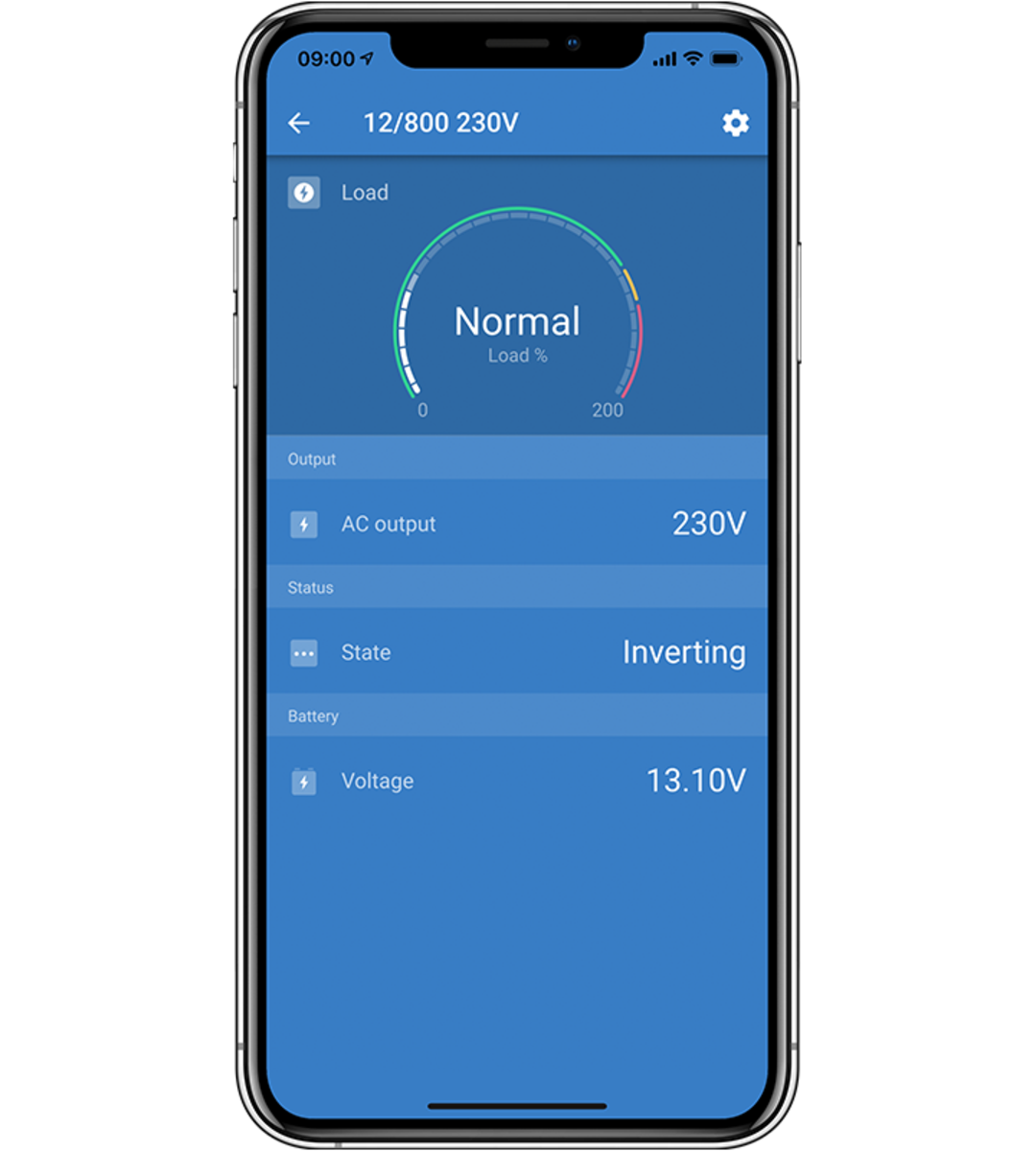 Victron Energy VE. Direct 800 VA NEMA GFCI Phoenix Pure Sine Wave Inverter.