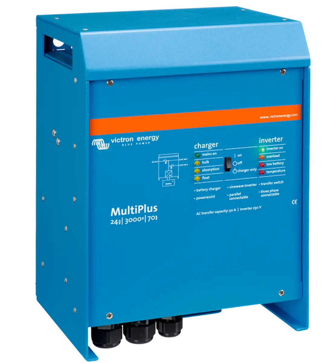 Victron Energy 3000 VA 258 mm Inverter/Charger Victron Energy