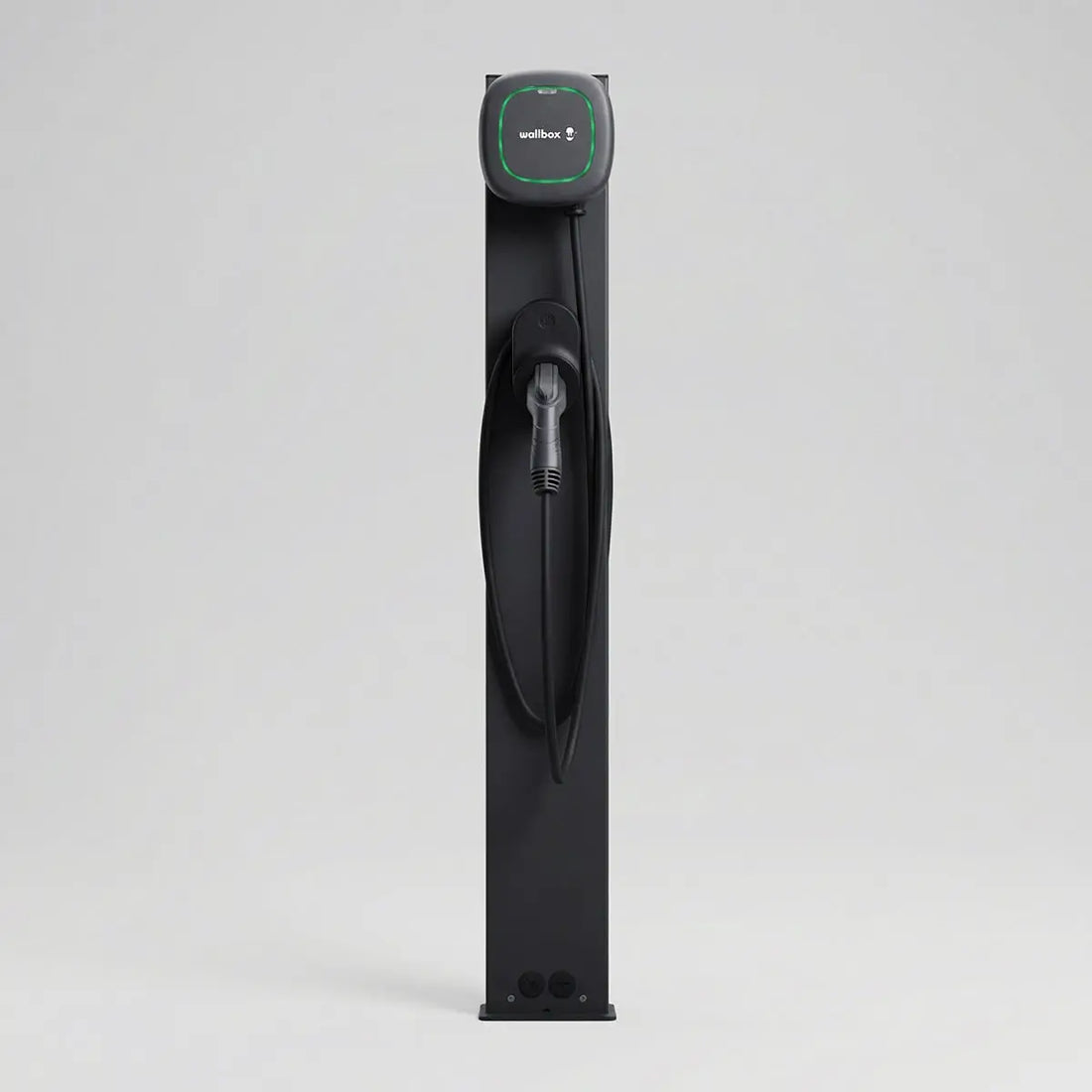 Wallbox Mono Freestanding Pedestal and Rain Cover.