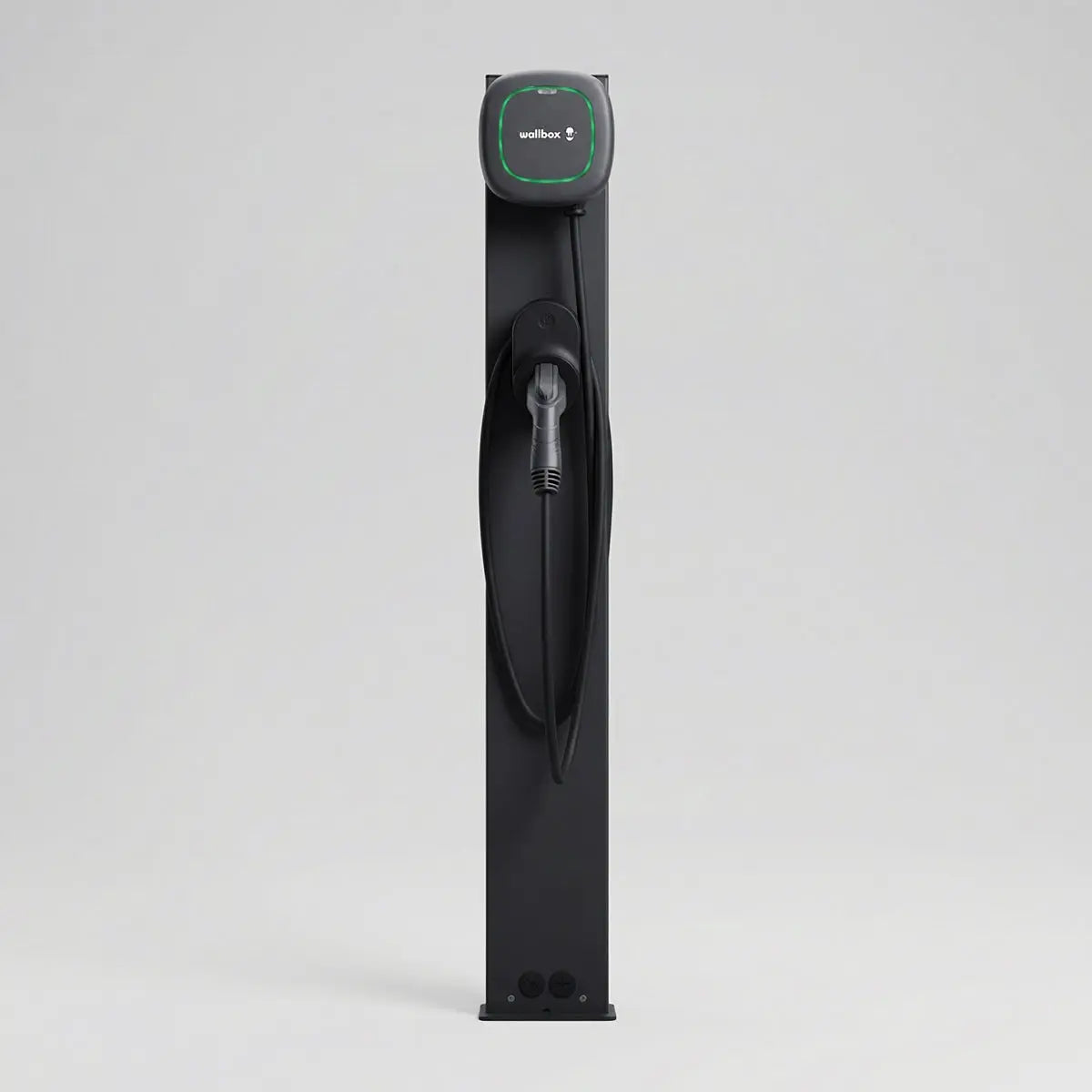 Wallbox Mono Freestanding Pedestal and Rain Cover.
