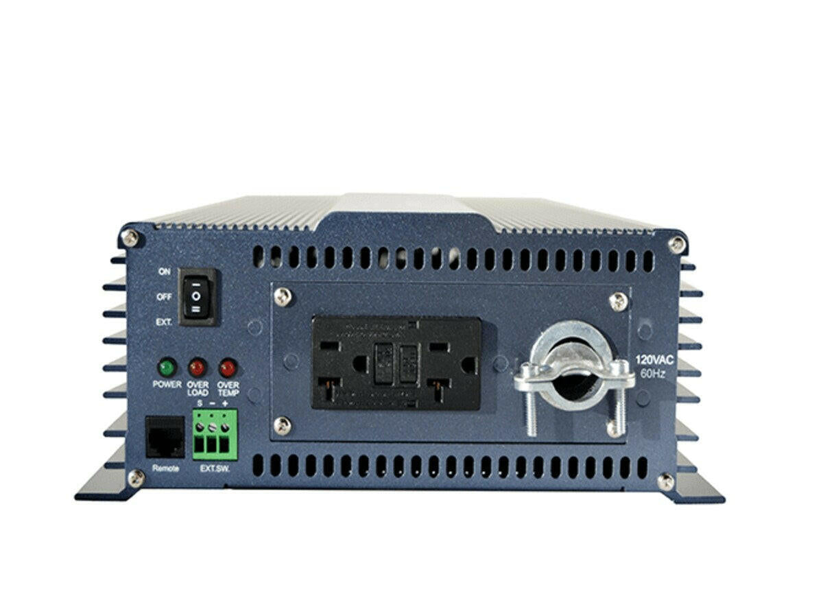 Samlex 1500 W Off-Grid Pure Sine Wave Inverter.