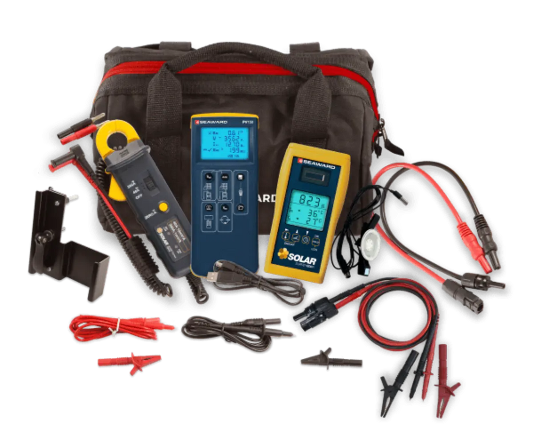 Seaward PV150 Plus Solarlink PV Complete Solar Panel Installation Testing Combo Kit Seaward