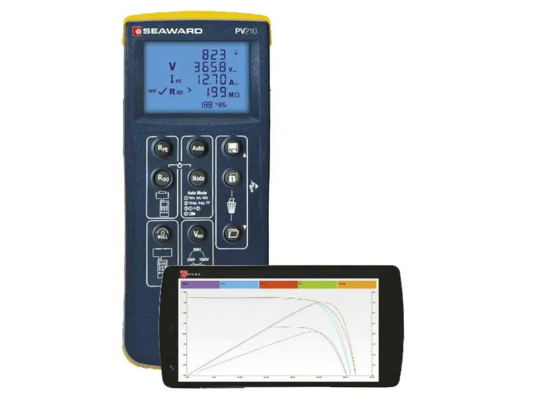 Seaward PV210 Complete Solar I-V Curve Tracer Test Kit Seaward