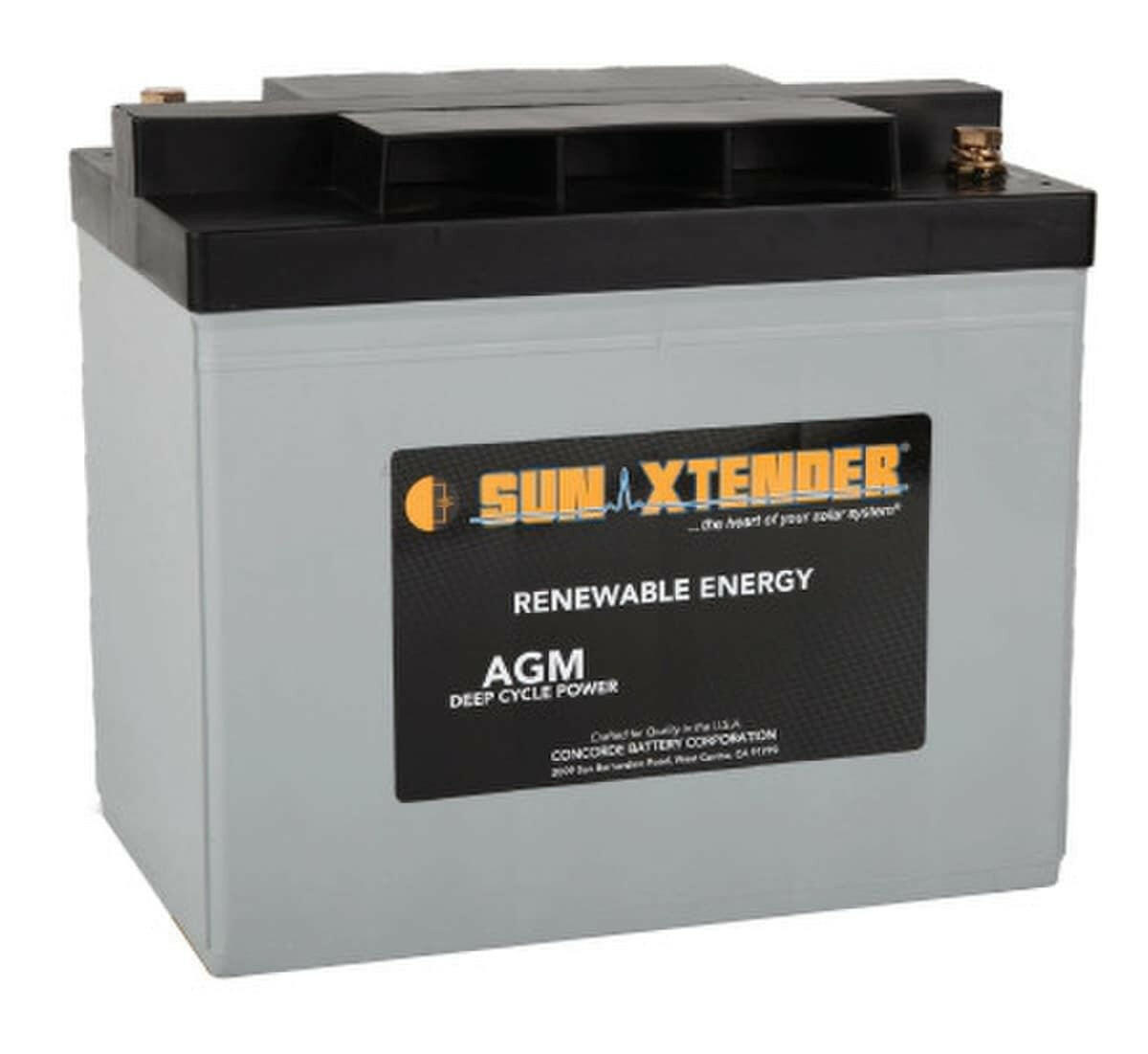 Sun Xtender, PVX-1030T, 6V, AGM Deep Cycle Solar Battery.
