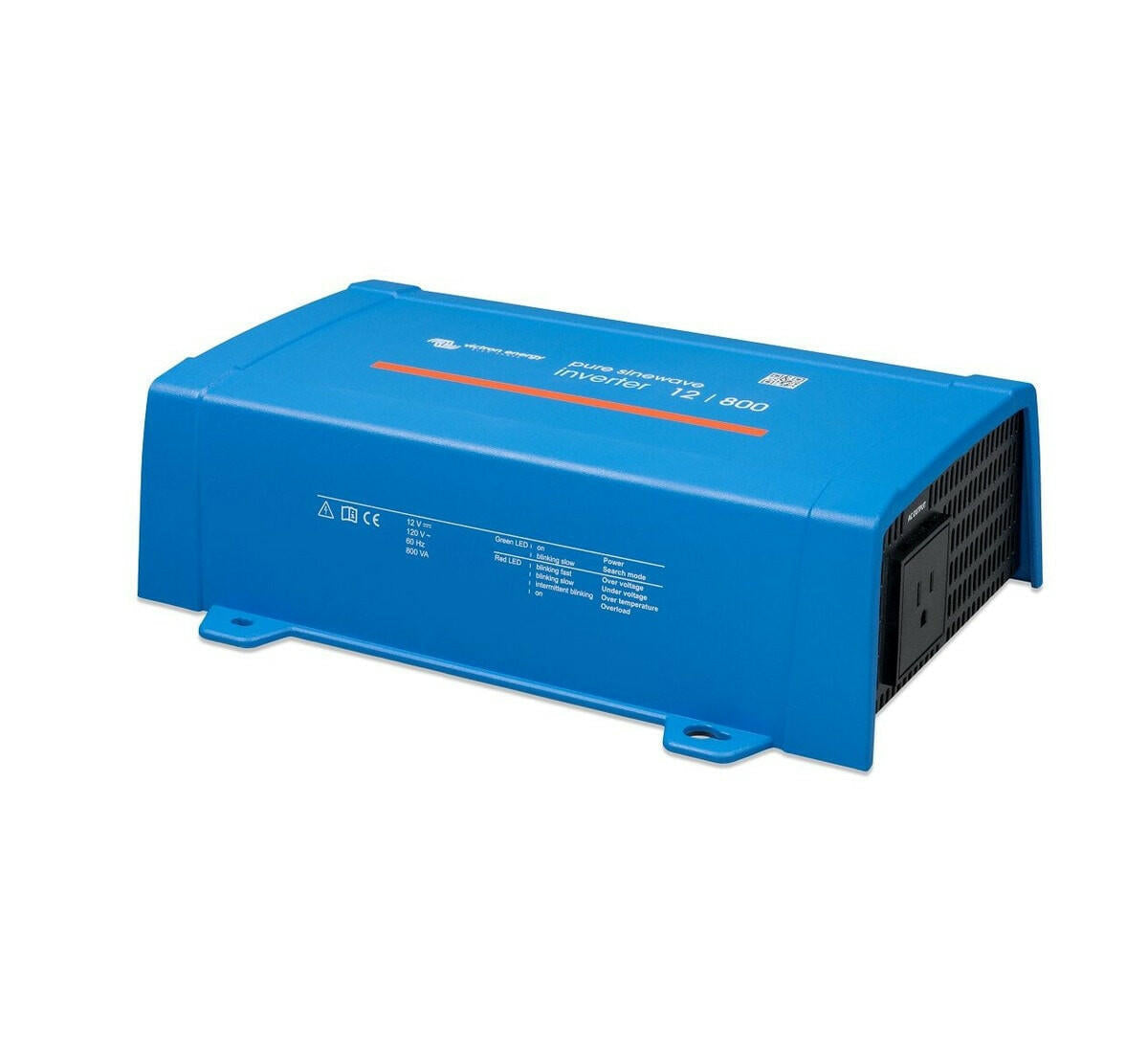 Victron Energy 800 VA NEMA 5-15R Pure Sine Wave Inverter.
