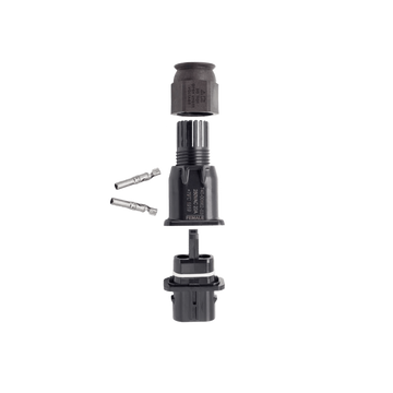 Enphase Female Field-wireable connector for Q Cable (SKU Part Number Q-CONN-10F).