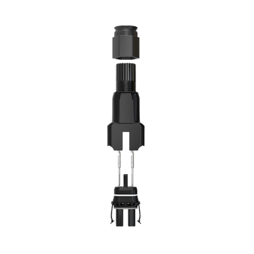 Enphase Male Field-wireable connector for Q Cable (SKU Part Number Q-CONN-10M).
