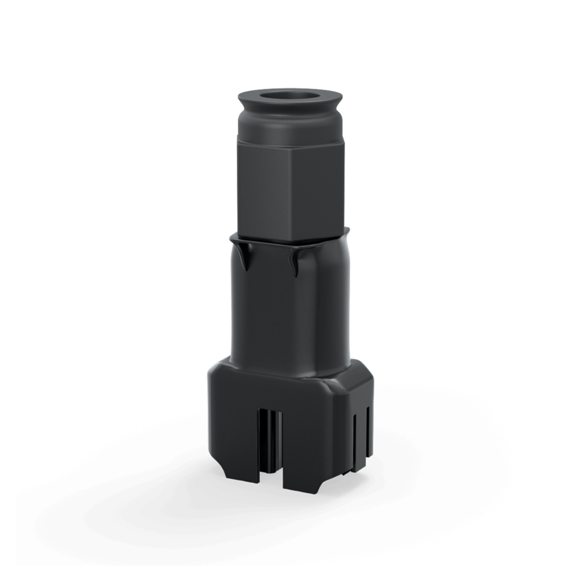 Enphase Male Field-wireable connector for Q Cable (SKU Part Number Q-CONN-10M).