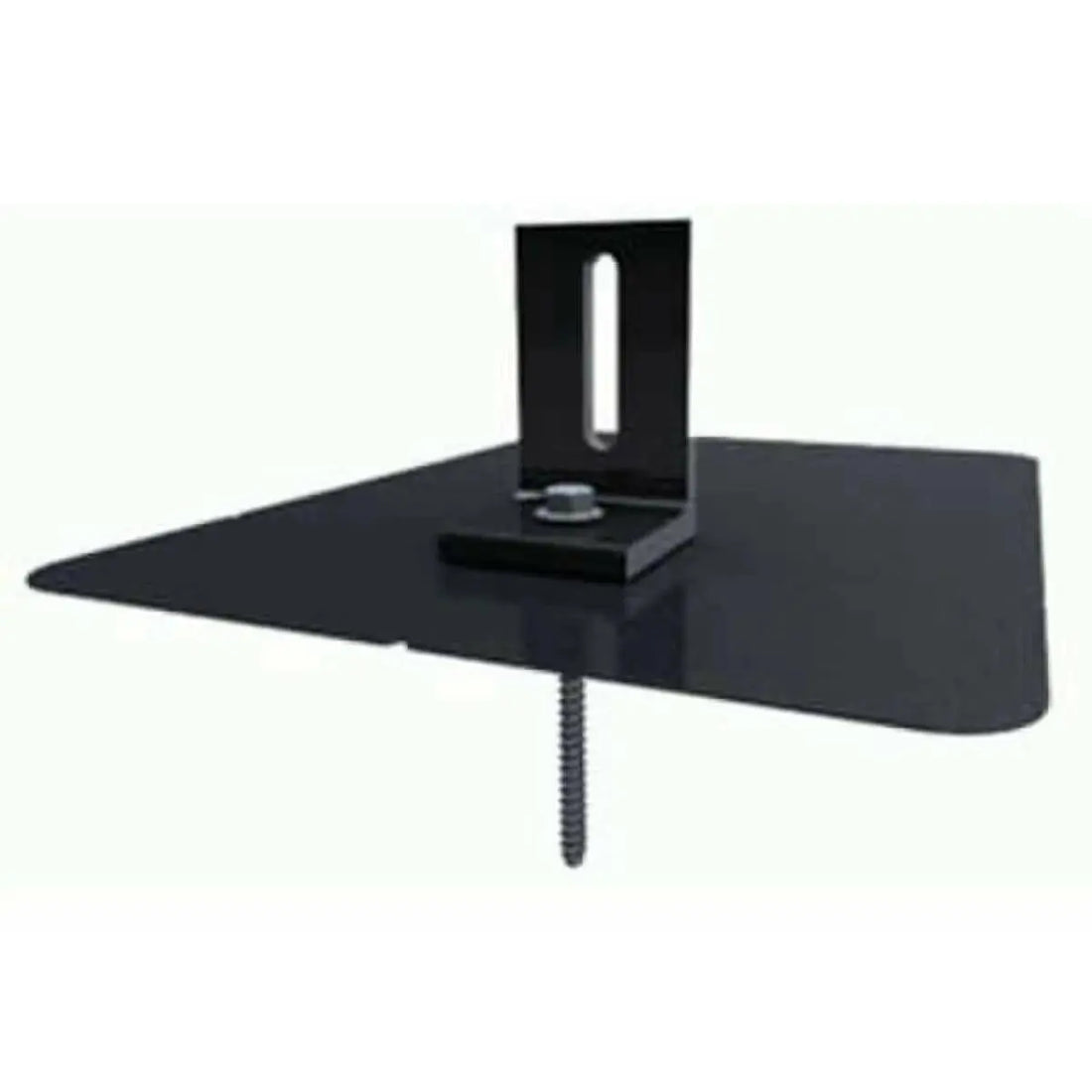 Quick Mount PV Black L-Mount Flashing.
