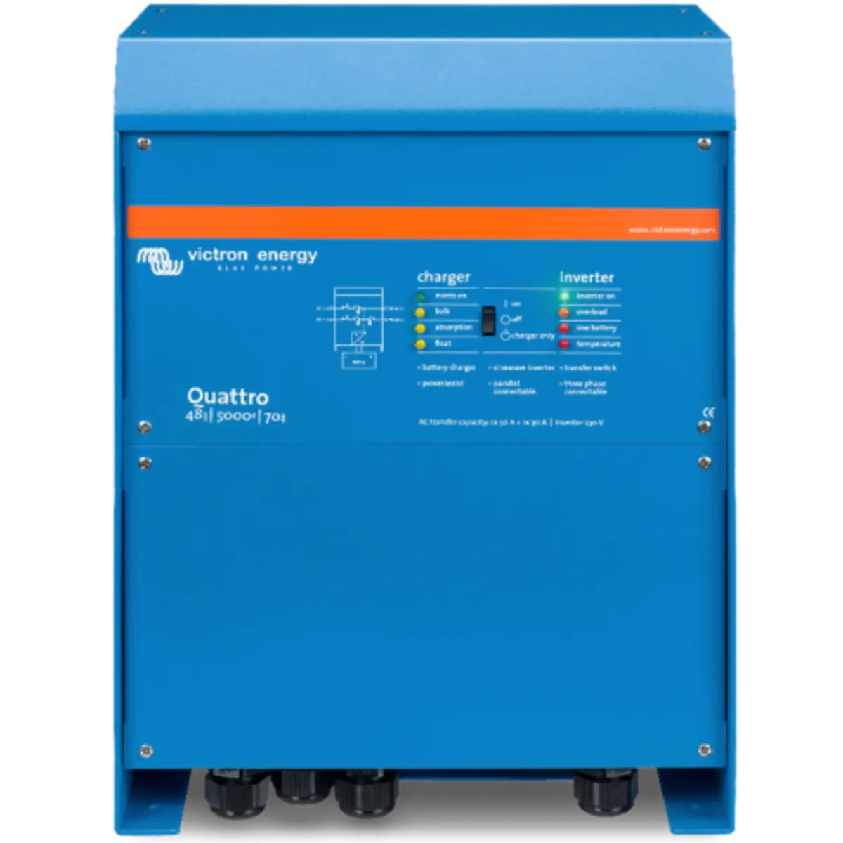 Victron Energy VE.Bus 5000 VA/4000 W Quattro Inverter/Charger Victron Energy