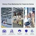 Renogy 12.8 V 100 Ah Smart Battery.