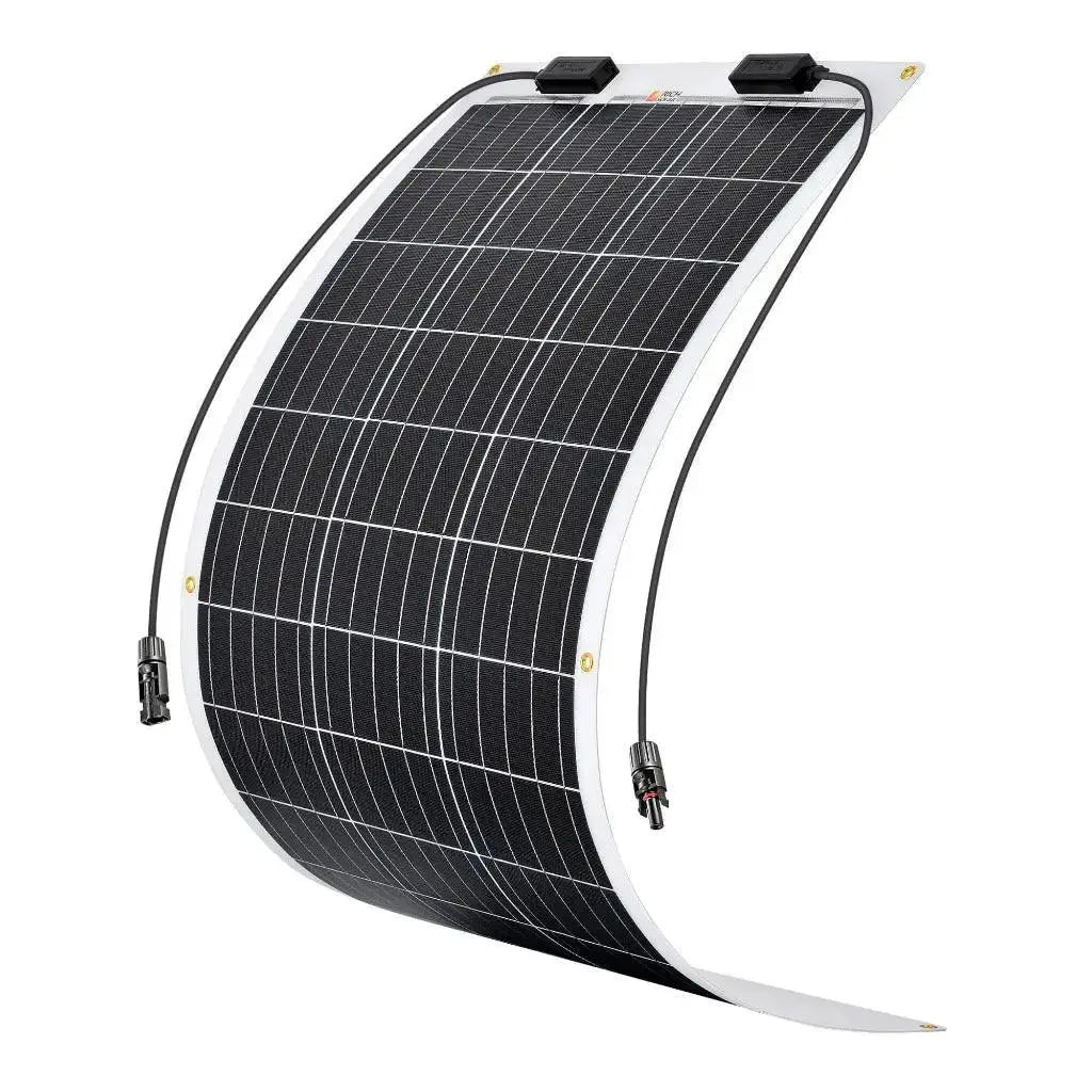 RICH SOLAR MEGA 100 FLEX 100 Watt Flexible Solar Panel for Vans, Boats, Trailers, and RVs
