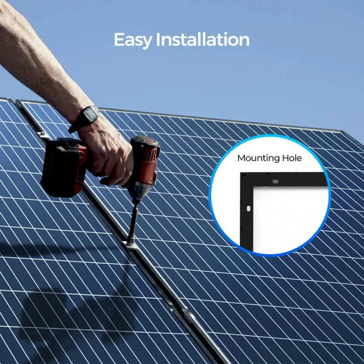 Renogy RNG Series 320 W Monocrystalline Solar Panel.
