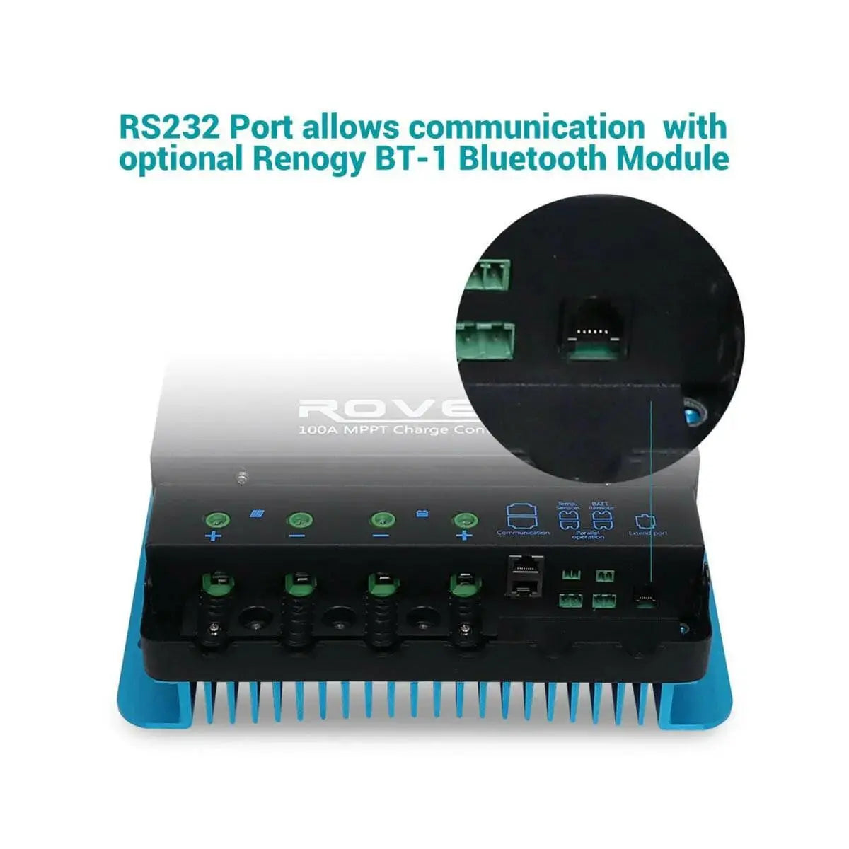 Renogy 12/24/36/48 V Auto Recognition MPPT Solar Charge Controller.