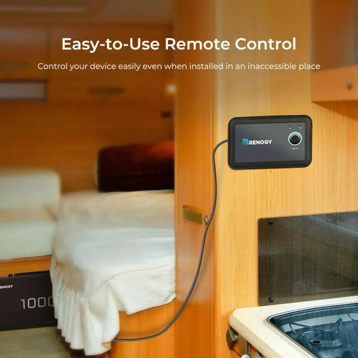 Renogy 1000 W Thermally Controlled Pure Sine Wave Inverter.