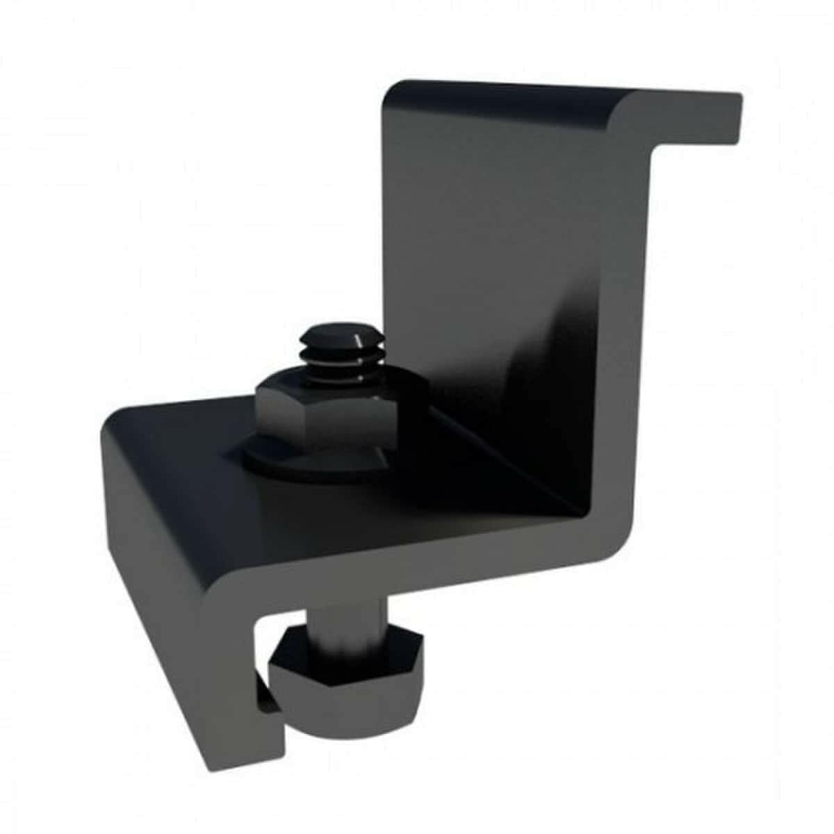 Ironridge Black 34.8-36.8 mm End Clamp.