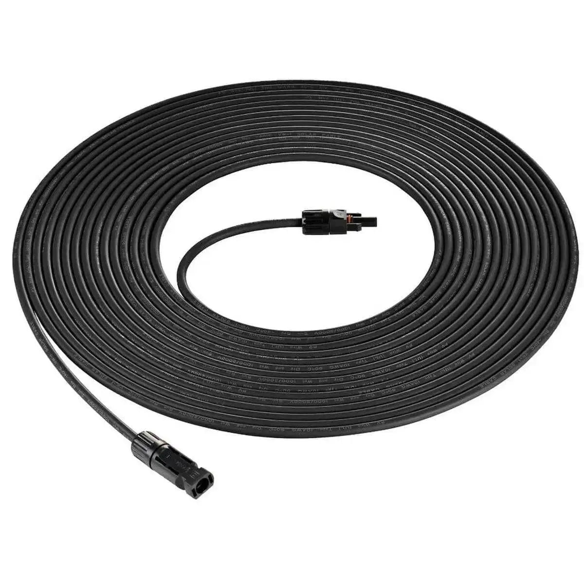 Rich Solar 10 Gauge 30 Feet Solar Extension Cable.