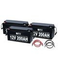 Rich Solar 12V - 600AH - 7.6kWh Lithium Battery Bank.