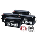 Rich Solar 12V - 800AH - 10.2kWh Lithium Battery Bank.