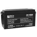 Rich Solar 25.6 V 100 Ah Lithium Iron Phosphate Battery.