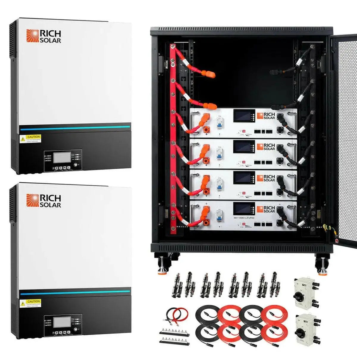 Rich Solar 1000W 48V 120VAC Cabin Kit.