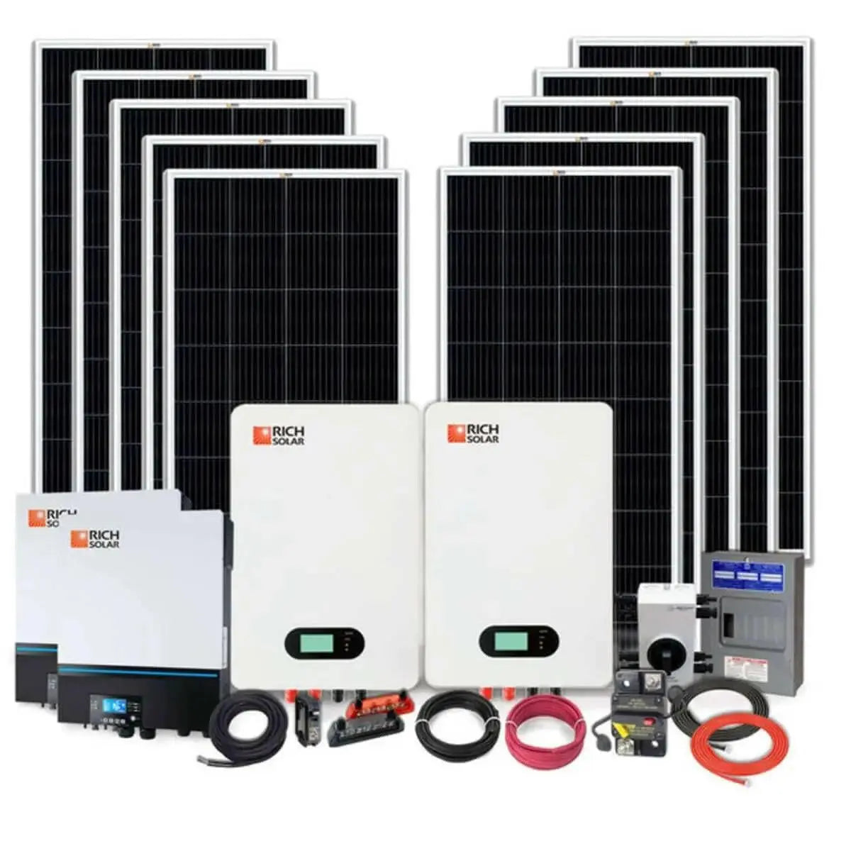 Rich Solar 2000W 48V 240VAC Cabin Kit.