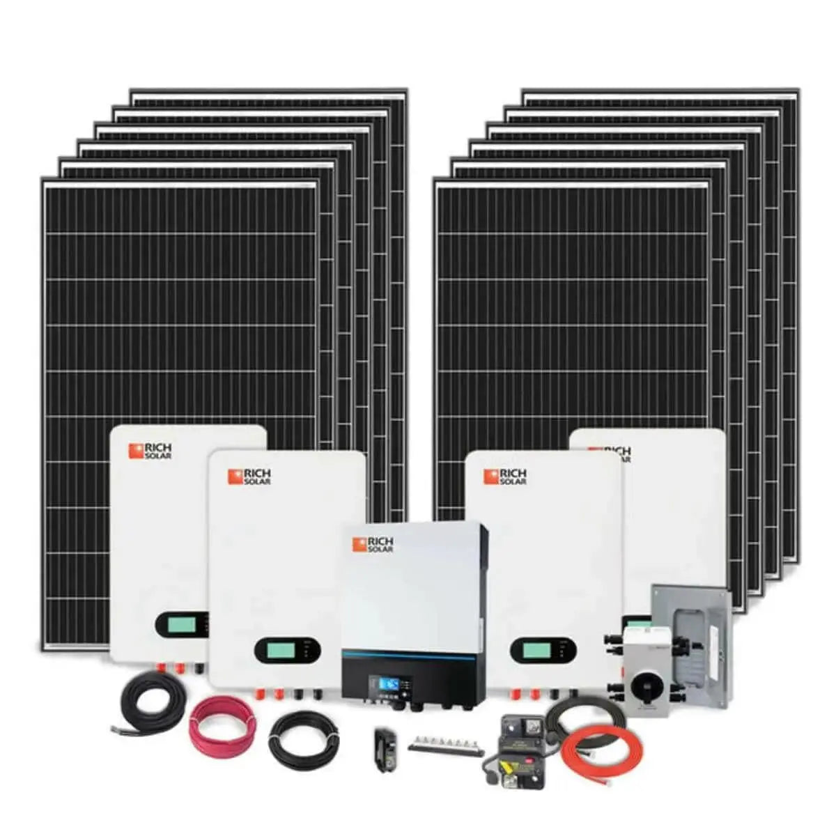 Rich Solar 4000W 48V 120VAC Cabin Kit.