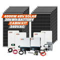 Rich Solar 4000W 48V 240VAC Cabin Kit.