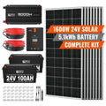 Rich Solar 1600 Watt 24V Complete Solar Kit.