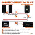 Rich Solar 400 Watt Complete Solar Kit.