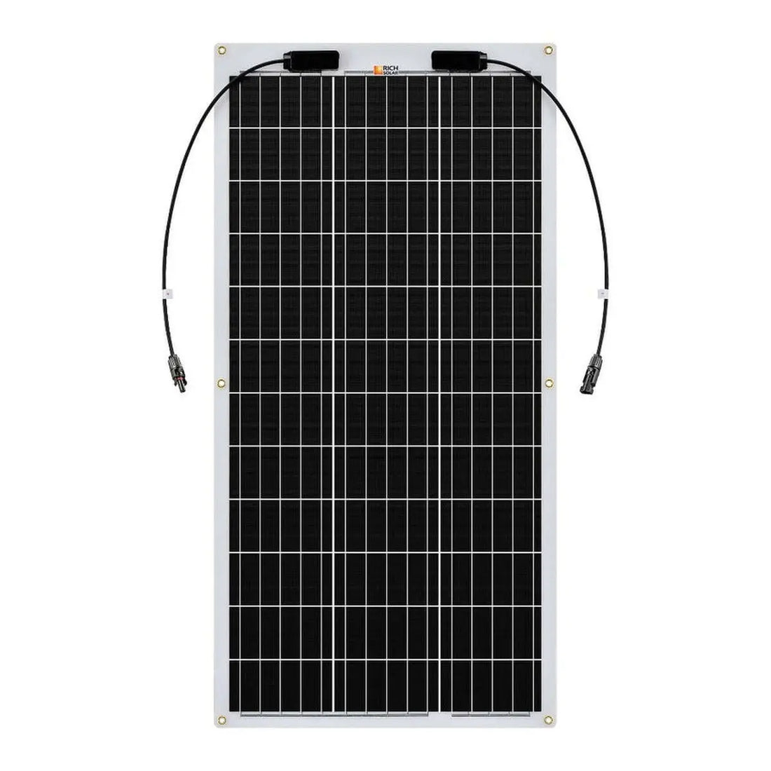Rich Solar MEGA 100 FLEX | 100 Watt Monocrystalline Solar Panel | Best 12V Flexible Panel for VAN RVs and Off-Grid | High Efficiency.