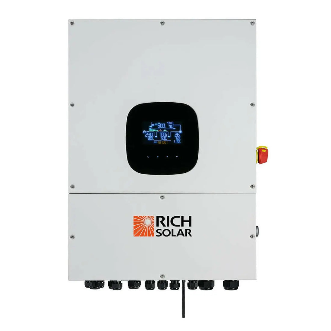 Rich Solar NOVA 12K PV Hybrid Inverter | All-In-One Solar Inverter | 12000W PV Input | 10000W Output | 48V 120/240V Split Phase Rich Solar