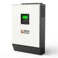 Rich Solar Hybrid Off-Grid Inverter | 2400W 24V 120A Output + 2.4kW Solar Input | 80A MPPT Charge Controller (Grid Feedback Optional).