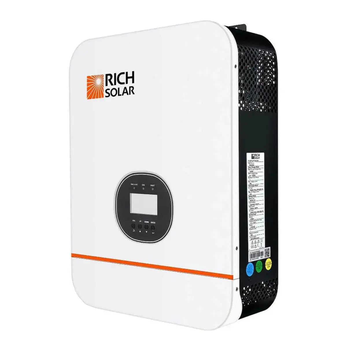 Rich Solar 3000 VA/3000 W Off-Grid Hybrid Solar Inverter.