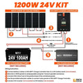 Rich Solar 1200 Watt Solar Kit.