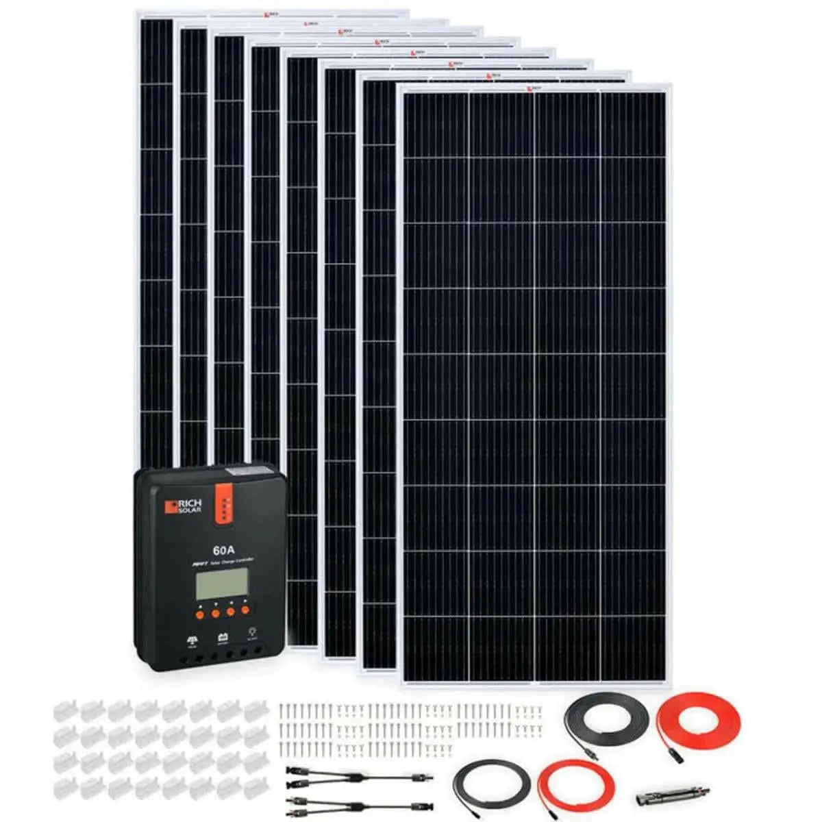 Rich Solar 1600 Watt 24V Solar Kit.