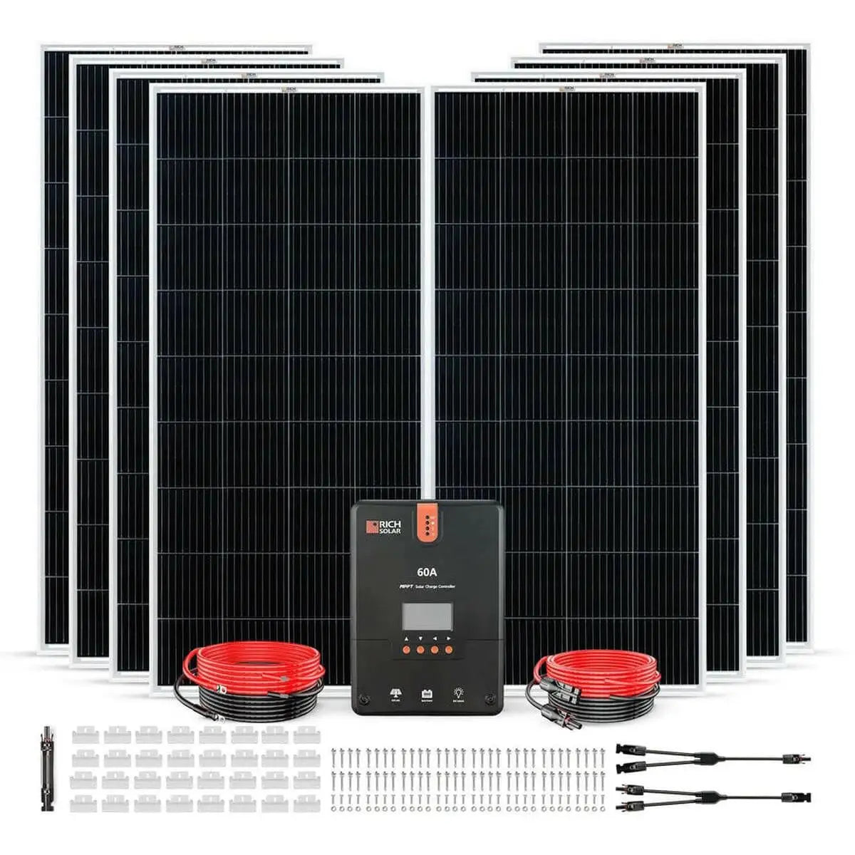 Rich Solar 1600 Watt 24V Solar Kit.