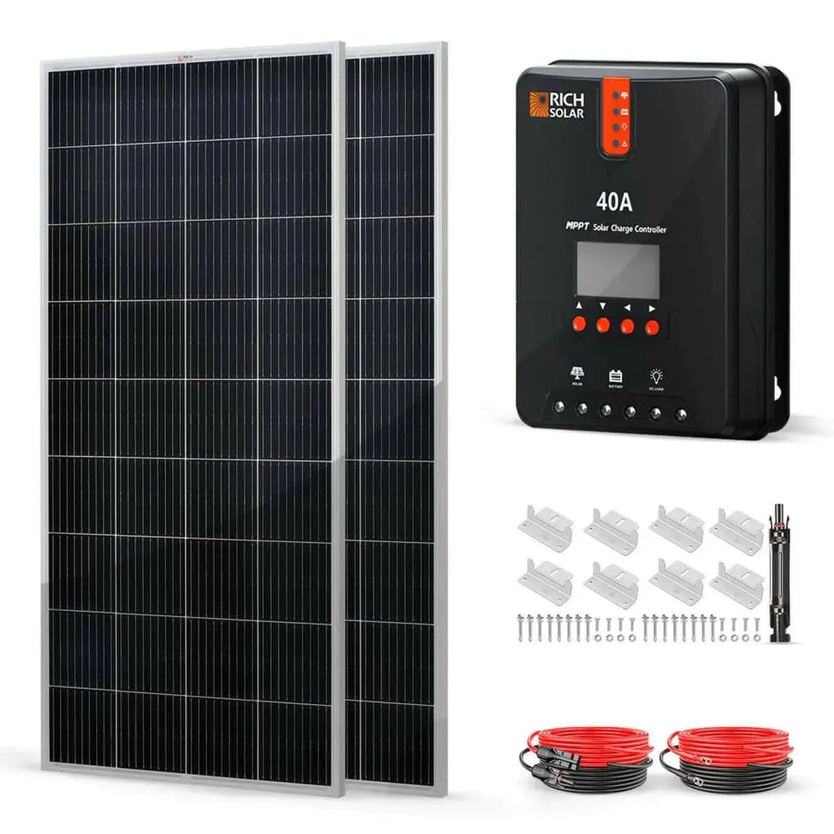 Rich Solar 400 Watt Solar Kit.