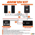 Rich Solar 400 Watt Solar Kit.