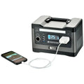 Rich Solar X500 Solar Generator Kit 540Wh Generator and 100 Watt Portable Solar Panel Black.