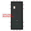 Rich Solar MEGA 100 ONYX | 100 Watt Monocrystalline Solar Panel | Best 12V Black Panel for VAN RVs and Off-Grid | 25-Year Output Warranty.
