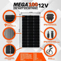 Rich Solar Mega 100 Watt Solar Panel.