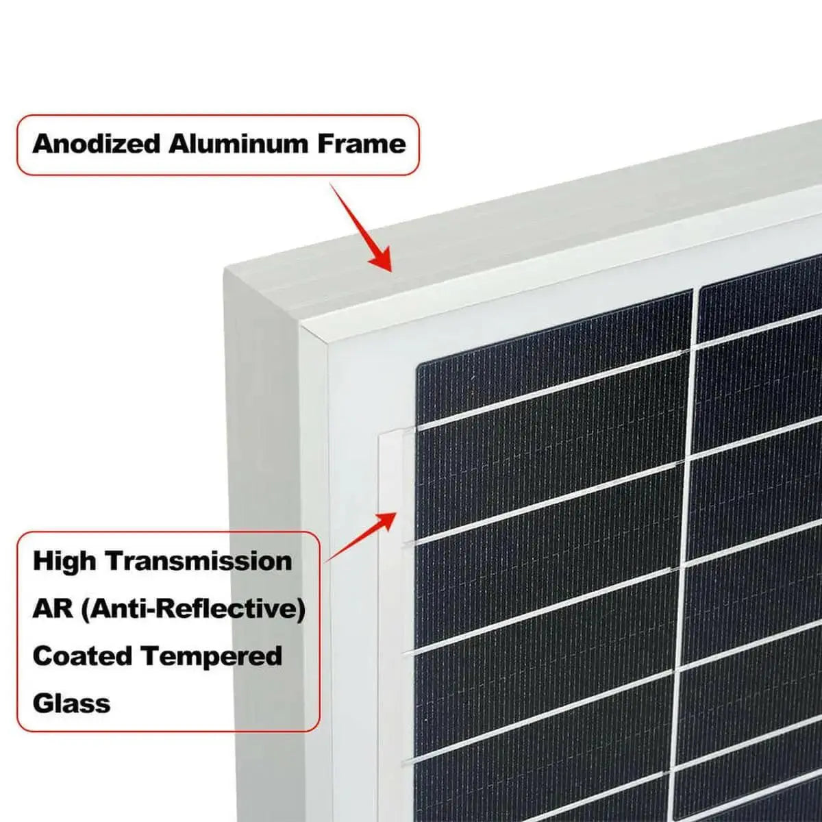 Rich Solar Mega 200 Watt 24 Volt Solar Panel.