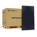 Rich Solar MEGA 410 Watt Monocrystalline Solar Panel | High Efficiency | Black Mono-facial Module | Grid-Tie | Off-Grid.