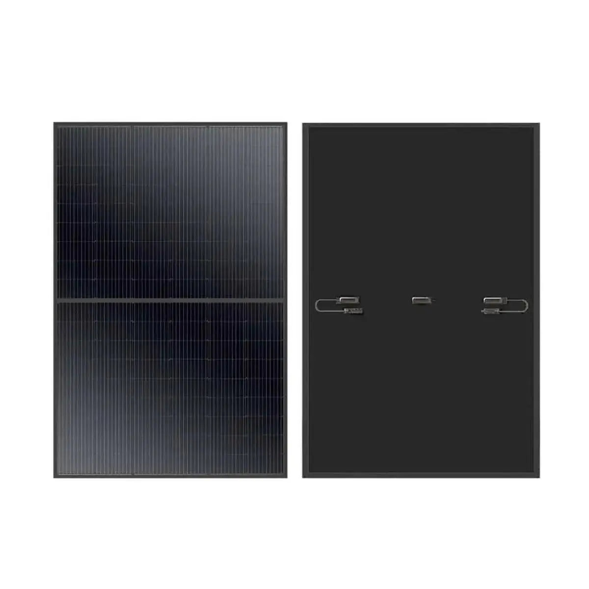 Rich Solar MEGA 410 Watt Monocrystalline Solar Panel | High Efficiency | Black Mono-facial Module | Grid-Tie | Off-Grid.