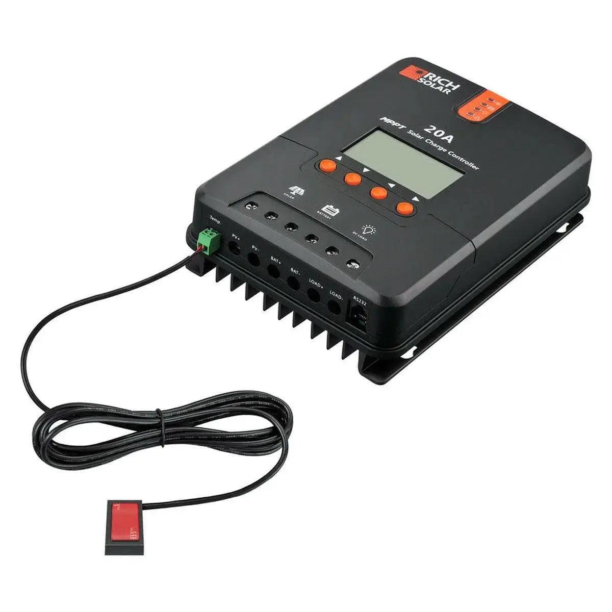 Rich Solar 20 Amp MPPT Solar Charge Controller.