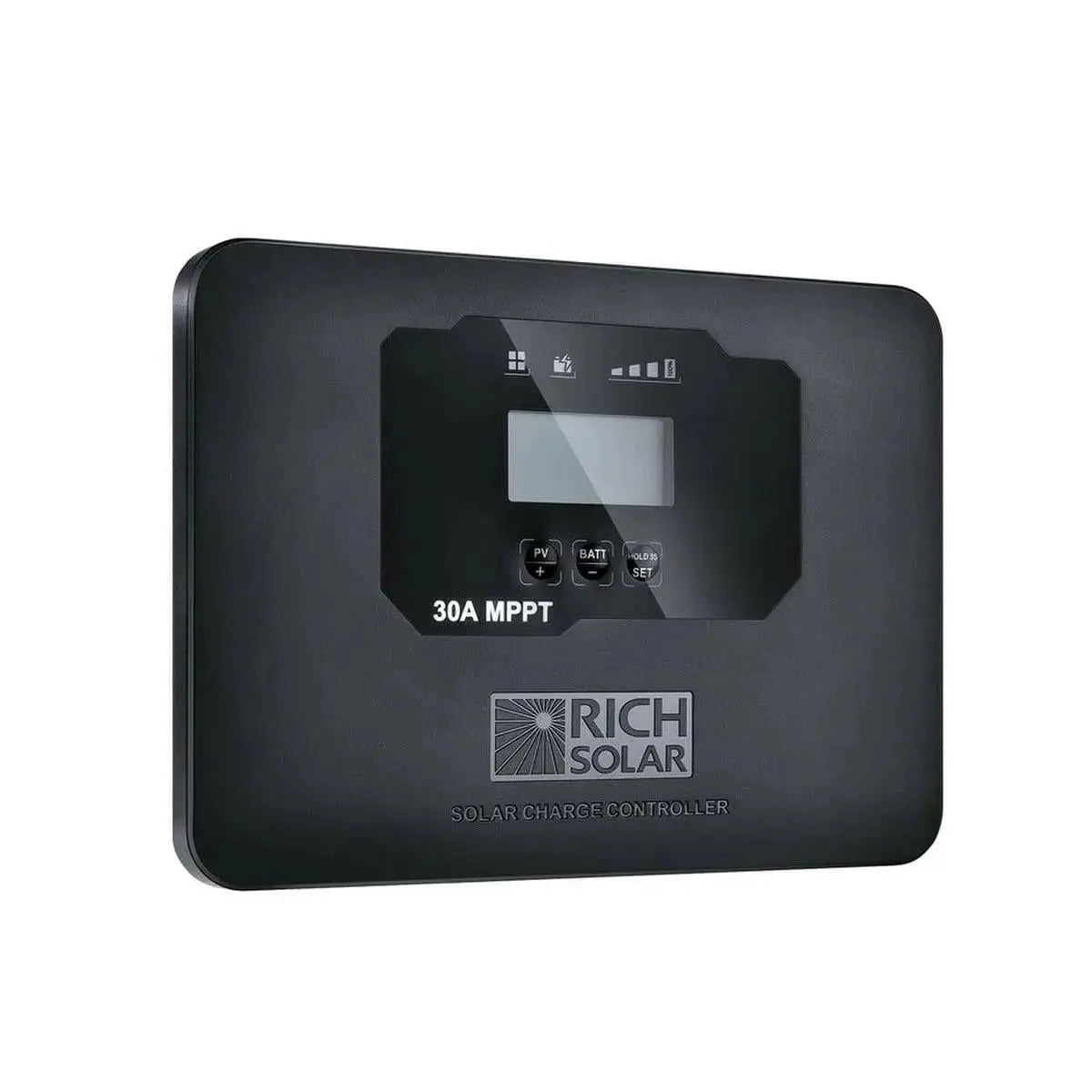 Rich Solar 30 Amp MPPT Flush Mount Solar Charge Controller.